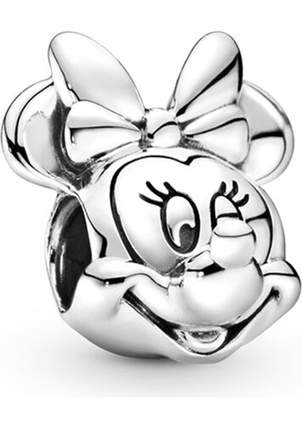 Minnie Mouse Silüet Charm