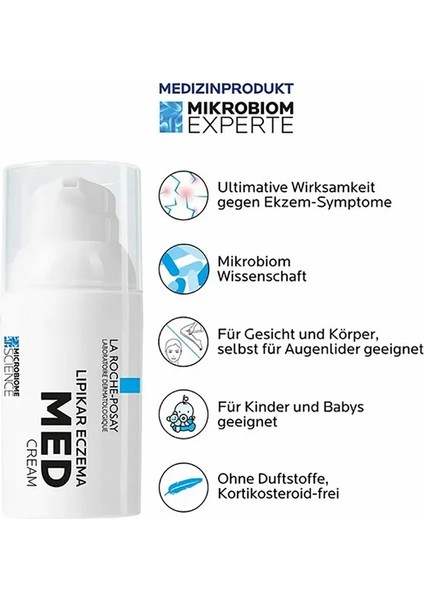 La Roche Eczema Med Krem, 30ML Alman