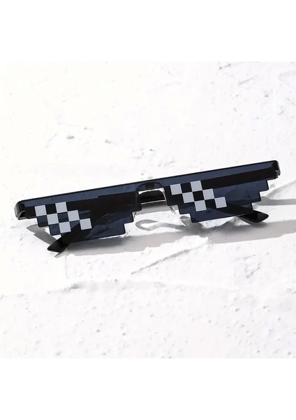 Thug Life Trend Güneş Gözlüğü Mozaik Siyah Kedi Gözlükleri - NEF2998-4183 modelleri