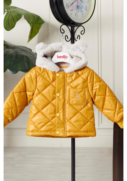 Benittokids Erkek Bebek Çocuk Kulaklı Kapüşonlu Mont 51323