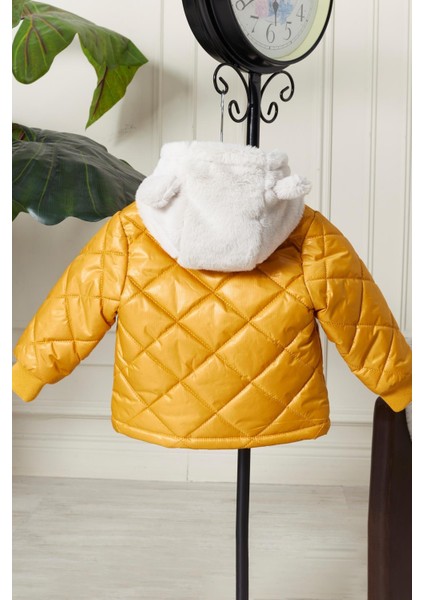 Benittokids Erkek Bebek Çocuk Kulaklı Kapüşonlu Mont 51323