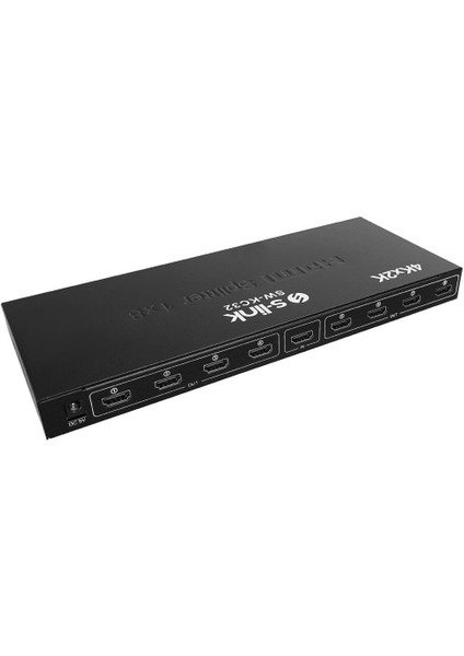 S-Lınk SW-KC32 8 Port 4k*2k HDMI Splıtter