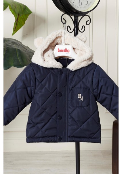 Benittokids Erkek Bebek Çocuk Kulaklı Kapüşonlu Mont 51323