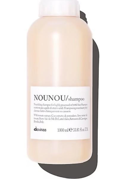 Nounou Besleyici ve Koruyucu Bakım Şampuanı 1000ML - Pompa Hediyeli - %100 Orijinal