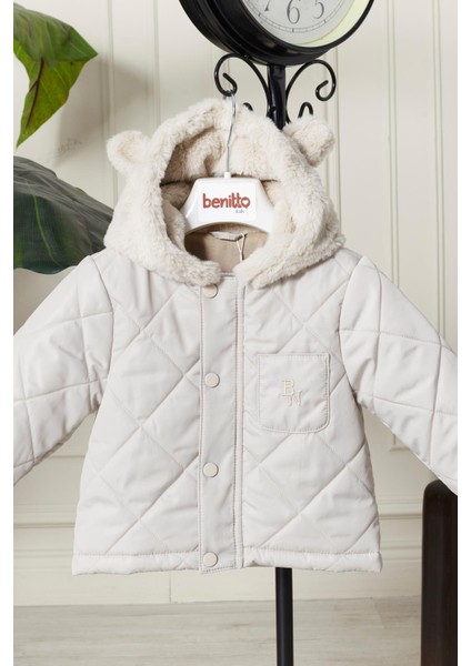Benittokids Erkek Bebek Çocuk Kulaklı Kapüşonlu Mont 51323