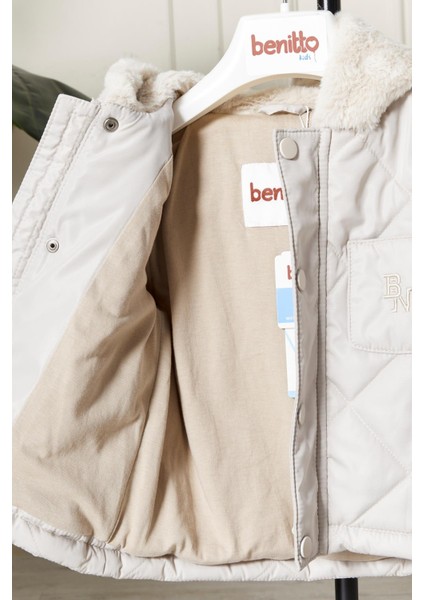 Benittokids Erkek Bebek Çocuk Kulaklı Kapüşonlu Mont 51323 fırsatları