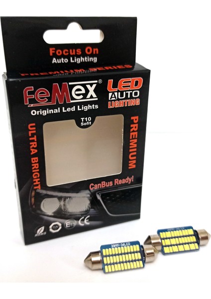 Seat Leon Mk2 Plaka Aydınlatma Seti LED Ampul Femex Premium