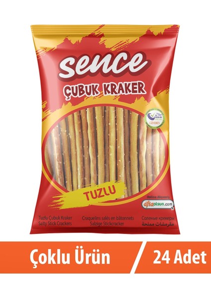 Sence Tuzlu Çubuk Kraker 24X30 gr