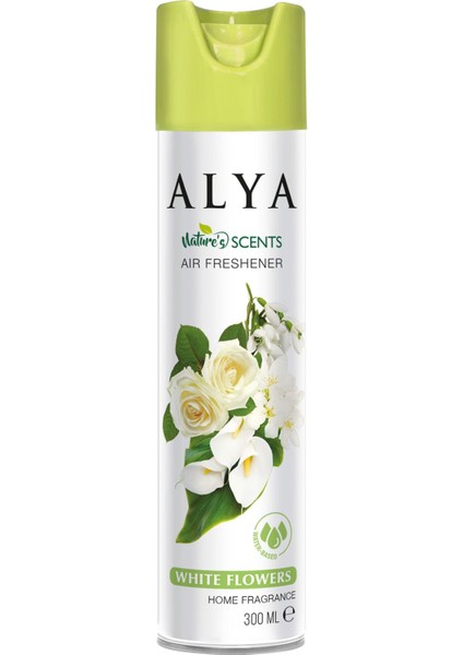 Nature's Scents White Flowers Beyaz Çiçekler Su Bazlı Oda Spreyi 300 ml