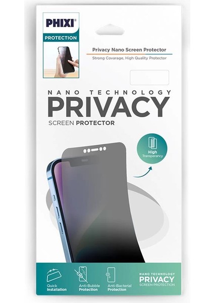Privacy Nano Samsung A11 Ekran Koruyucu - NEF7372-9189