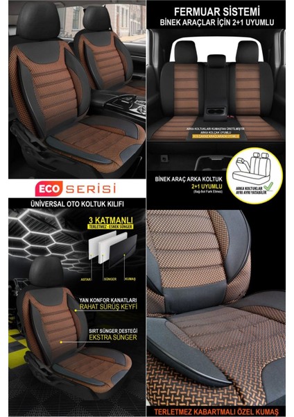 Seat Felicia Koltuk Kılıfı Eco Bronz