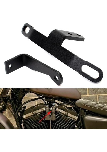 Motosiklet Bobin Ateşleme Anahtarı Değiştirme Braketi Kiti 883 1200 Xl Compatible 3l 2007-2022 Aksesuarları Için Uyumlu modelleri