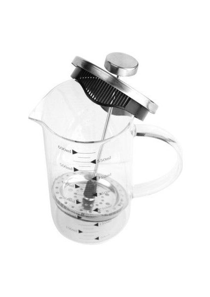 600 ml Cam French Press Kahve Demleme Makinesi