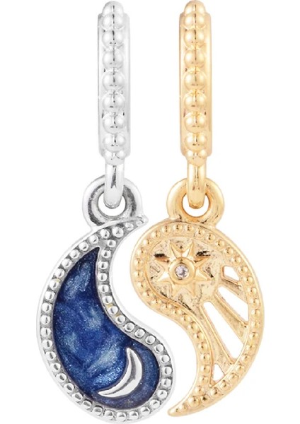 Ayrılabilir Güneş ve Ay Sallantılı Charm fiyatları