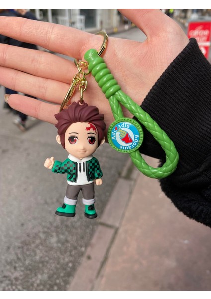 Demon Slayer Tanjiro Anahtarlık ve Çanta Süsü 1