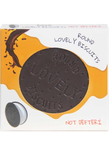 Nessiworld Oreo Notebook Bisküvi Görünümlü Not Defteri