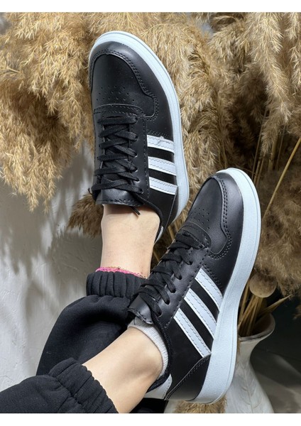 Unisex Su Geçirmez Yüzeye Sahip Kaymaz Tabanlı Bağcıklı Konforlu Sneaker Rahat Günlük Spor Ayakkabı