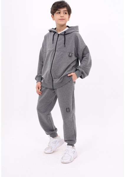 Erkek Çocuk Baskılı Eşofman Takım