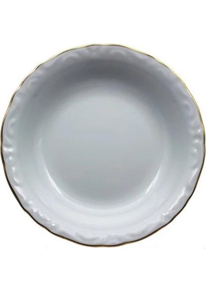 Porland Altın Yaldız 6 Lı Çukur Tabak 16CM (194517)