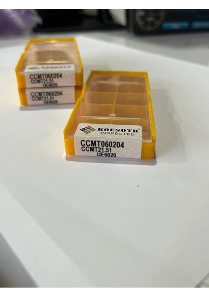 10 Adet CCMT060204 CCMT21.51 UE6020 Karbür Ekleme Ucu Cnc Freze FMA338ZEJM1E8
