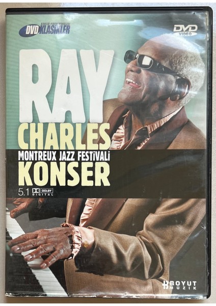 Ray Charles - Montreux Jazz Festivali Konser DVD CD