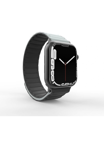 Apple Watch 10 Serisi 46MM Redclick KRD-122 Silikon Manyetik Hafif Kordon Kayış