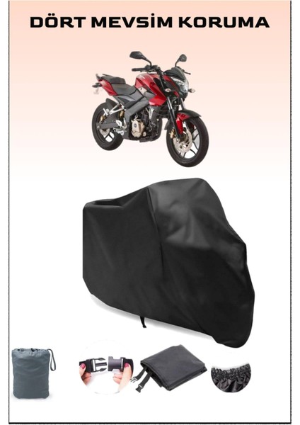 Bajaj Pulsar Ns 150 Uyumlu Siyah Motorsiklet Branda, Motor Örtüsü
