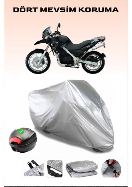 Bmw F 650 Gs Arka Çanta Uyumlu Motosiklet Branda Su Geçirmez Dayanıklı Kumaş