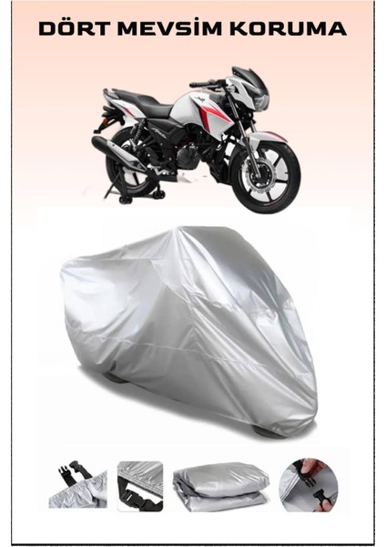 Tvs Apache Rtr 160 Uyumlu Motorsiklet Branda, Motor Örtüsü