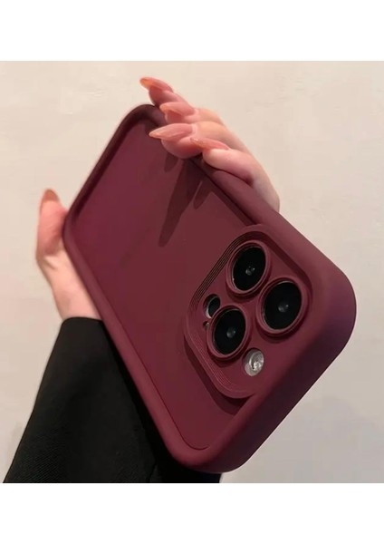Iphone Bordo Yumuşak Silikon Darbeye Dayanıklı Telefon Kılıfı fiyatları