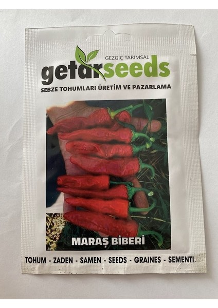 Biber Maraş ( Çoklu Tohum ) - 5 Gram