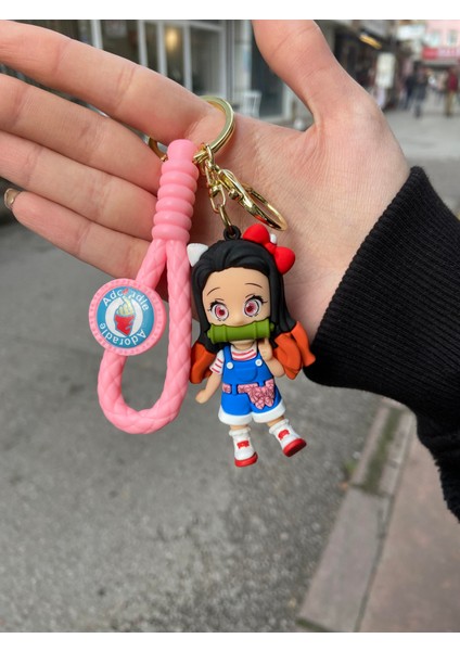 Anime Demon Slayer: Nezuko Silikon Anahtarlık