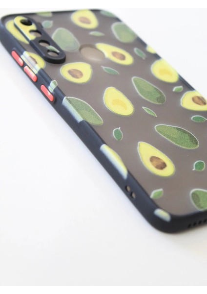Xiaomi Redmi Note 8 Uyumlu Kamera Korumalı Avokado Kılıf Özel Tasarım Tuşları Renkli Hux Kapak modelleri