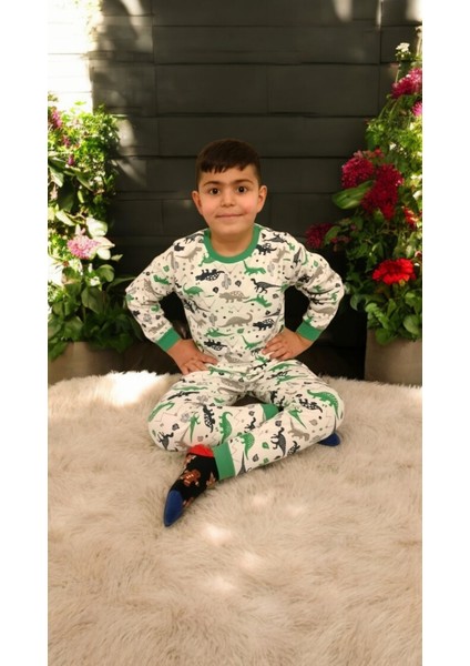 Çocuk Pijama Takımı Ribanalı Tezgah Altı