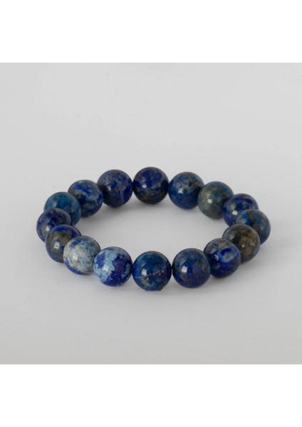 Lapis Lazuli Taşı Bileklik, 12 mm Doğal Taş Bileklik