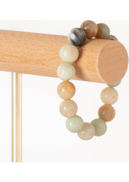 Amazonit Taşı Bileklik, 12 mm Doğal Taş Bileklik fiyatları