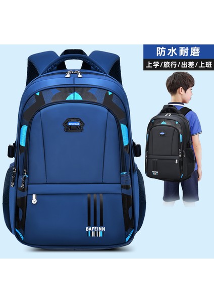 Okul Çantası Oğlan Çocuğu Için 3., 4., 5. ve 6. Sınıf Ilkokul Öğrencileri, Ortaokul Öğrencileri, Üniversite Öğrencileri, Geniş Kapasiteli Su Geçirmez Sırt Çantası (Yurt Dışından) modelleri