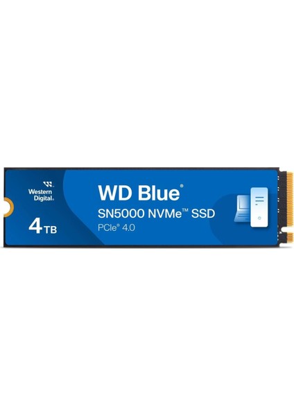 Blue SN5000 4tb WDS400T4B0E 5500/5000MB/S Pcıe Gen4 X4 M.2 2280 Nvme SSD