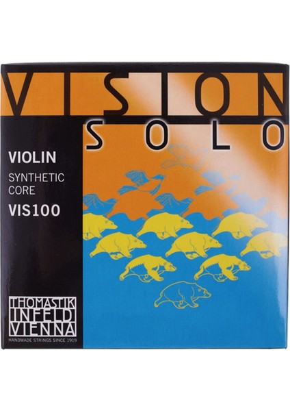 Thomastik Infeld VIS100 Vision Solo Keman Teli Boyut : 4/4