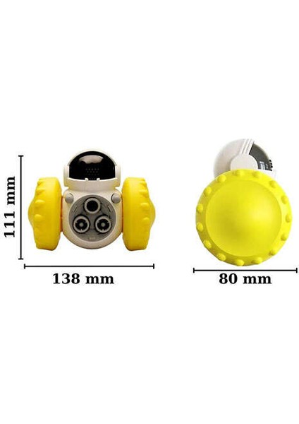 Leonpet Interaktif Ödül Dağıtım Robotu Sarı 13.8x8 cm