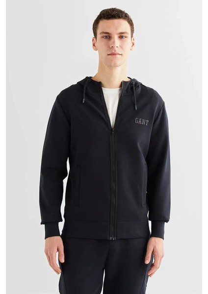 Erkek Regular Fit Yarım Fermuarlı Sweatshirt