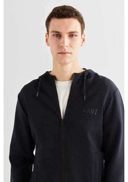 Erkek Regular Fit Yarım Fermuarlı Sweatshirt