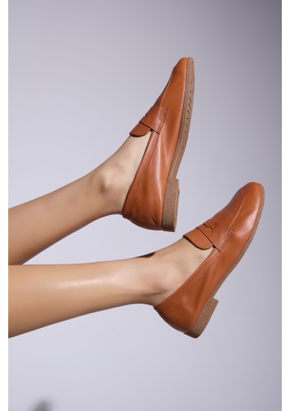 Mira Hakiki Deri Kadın Loafer indirimleri
