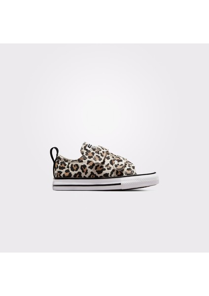 Chuck Taylor All Star Easy On Leopard Love Bebek Kahverengi Sneaker