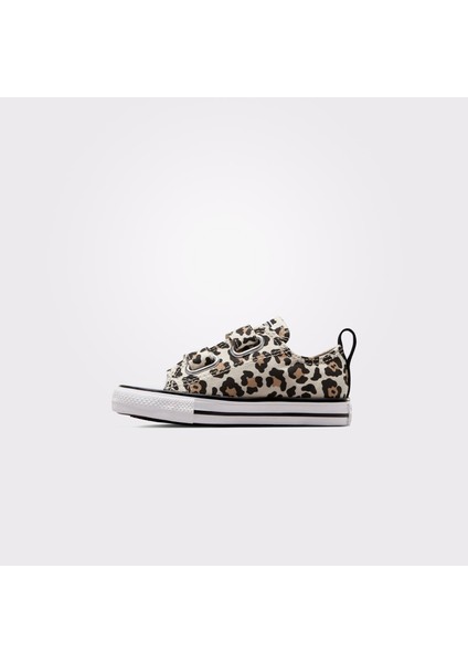 Chuck Taylor All Star Easy On Leopard Love Bebek Kahverengi Sneaker fırsatları