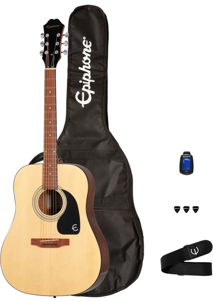 DR-100 Songmaker Akustik Gitar Seti Natural