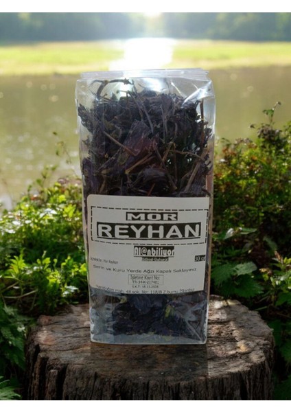Doğal Kurutulmuş Mor Reyhan 30GR Yüksek Aromalı