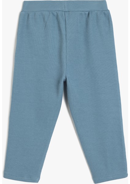 Pamuklu Beli Bağcıklı Regular Fit Jogger Eşofman Altı fiyatları