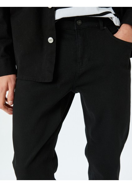 Slim Fit Kot Pantolon - Brad Jean