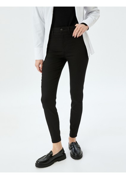 Yüksek Bel Dar Paça Skinny Fit Toparlayıcı Kot Pantolon - Skinny Push Up Fit Jean modelleri
